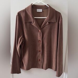 Brown 90s blazer